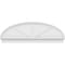 Ekena Millwork Elliptical 3 Spoke Architectural Grade PVC Combination Pediment, 74"W x 25-3/8"H x 2-3/4"P PEDPC074X255ELL03 - alternate 2